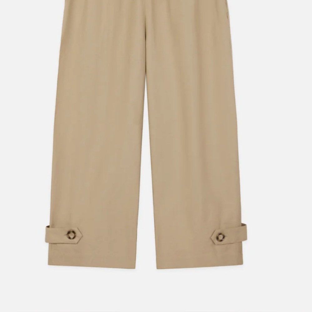 Luxury Sand color Pants - We-aR4 Luxury - Sustainable clothing